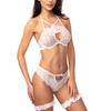 Women Lace Sexy Semi Transparent Hollow Underwear Sets