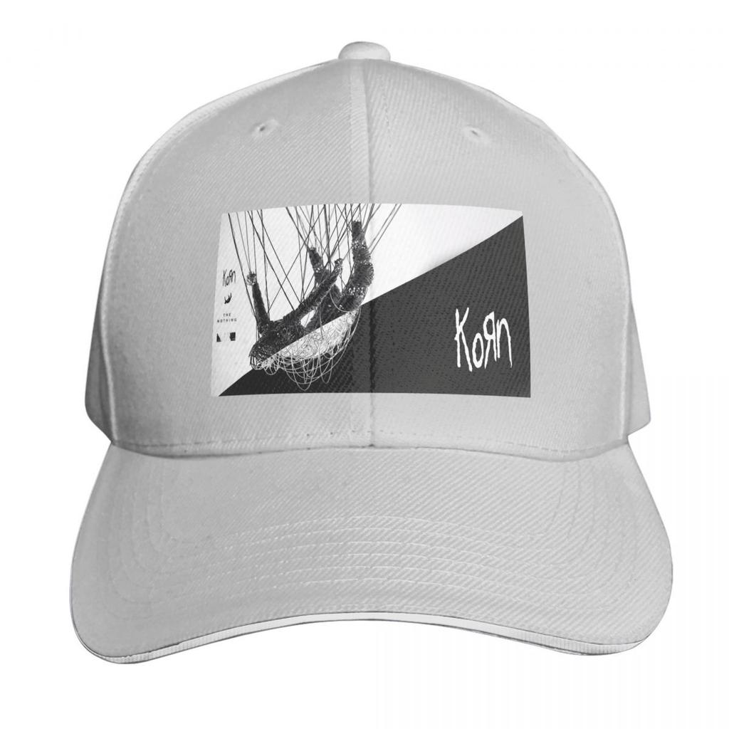 Korn The Nothing Music Rock Deniimm Cap Fashion Casual Baseball Caps Adjustable Hat Hip Hop Summer Unisex Baseball Hats