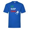 Italy, Eat Sleep Rugby T-Shirt, Italian, Rugby Fan tShirt, World Cup