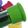 6Pcs Silicone Wine Bottle Lid Stopper Cork Alternative Food Grade Reusable Champagne Beer Bottle Cover Sealer