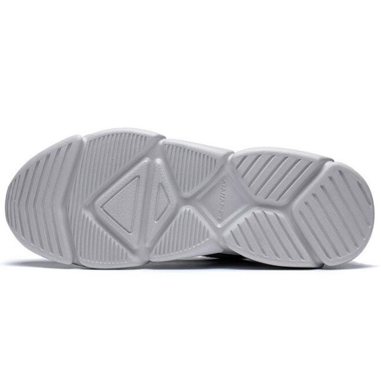 Li Ning Slip Resistant Low Top Sports Casual Shoes Men's Gray Black AGLS171-1