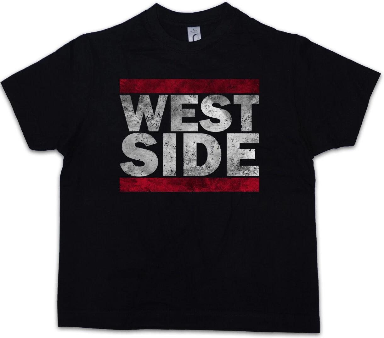 WEST SIDE Kids Boys kids boys T-Shirt Run Fun DMC East Coast USA United States Band 130
