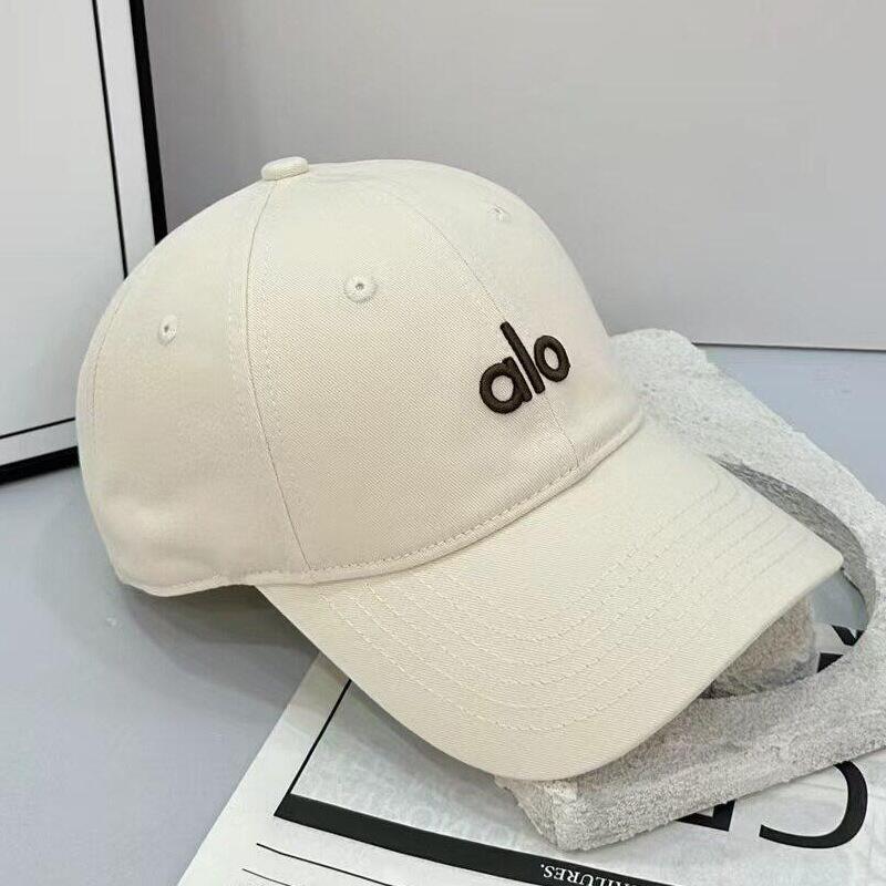 Baseballkappe Bestickt Einfache Buchstaben Lässig Vielseitig Hergestellt aus reiner Baumwolle Schirm Sonne Perfekt für Outdoor-Sportarten Sommer 6-Panel