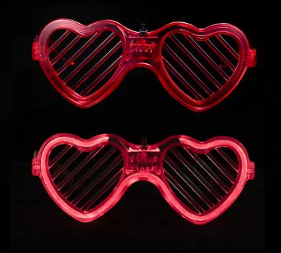5/10/15/20/30 Stück LED Neon Partybrillen Leuchtende Sonnenbrillen Leuchten im Dunkeln Brillen für Kinder Erwachsene Partyzubehör