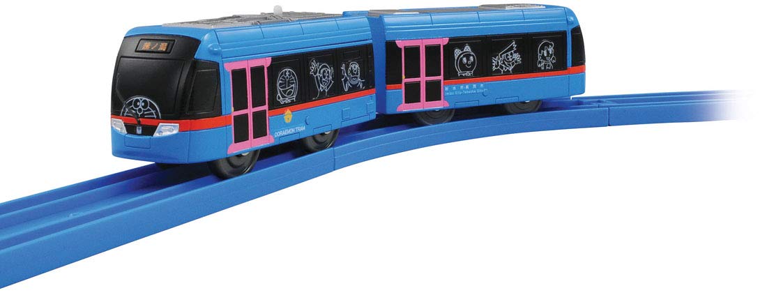 

Takara Tomy Plarail SC-06 Трамвай Дораэмона Игрушечный поезд для детей от 3 лет и старше, соответствует стандартам безопасности игрушек и сертифицирован знаком ST
