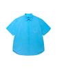 Kaepidijain Pigment Cotton Half Shirt (Sky Blue)