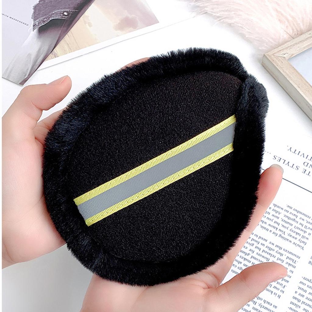 Reflective Stripe Plush Earmuff Adult Night Visible Ear Warmer Winter Cold Winter Presents for Students Teens Skiing