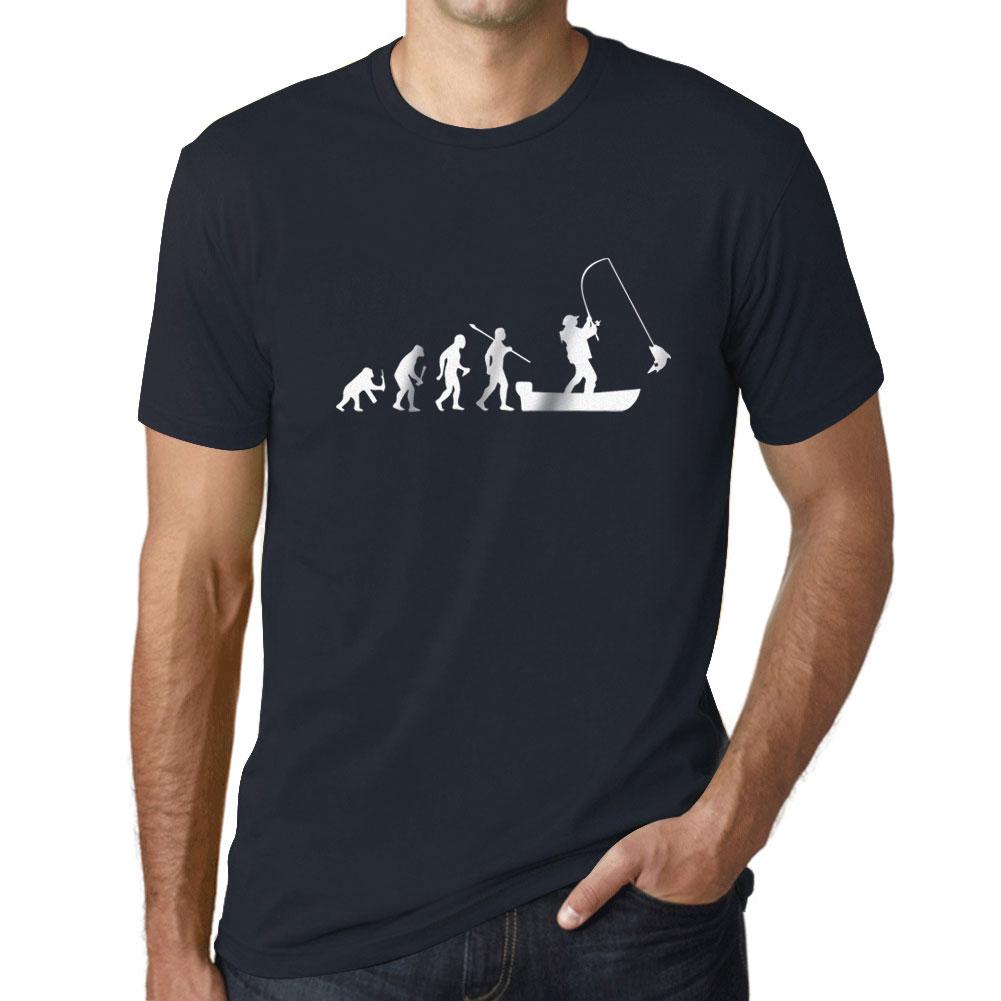 ULTRABASIC - Homme T-shirt Graphique Evolution du bateau de peche