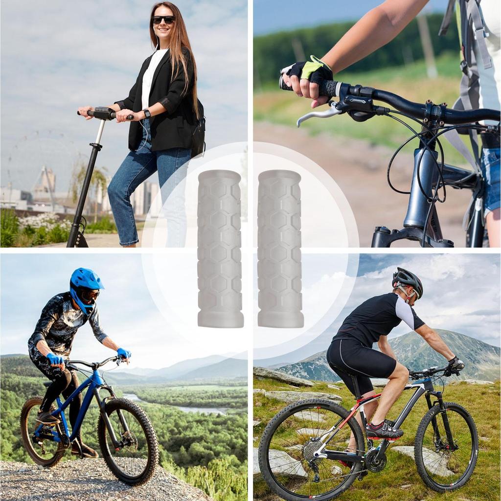 Ultralights Mountain Bike Grips Cycling Handlebars Silica Gel Non-slip Shock Easy Installation Expansion Bicycle Grips
