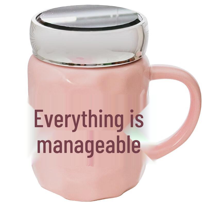 

Changbaosen Ceramic Office Mug with Lid