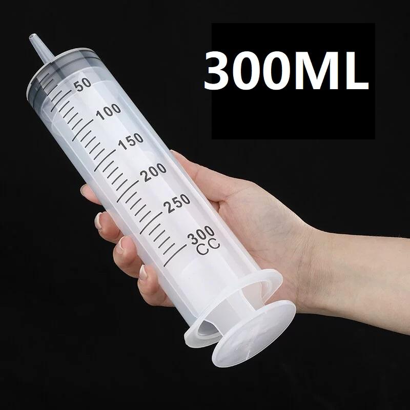 Plastic Reusable Syringe For Measuring Nutrient Hydroponics Industrial Glue Dispensing Pet Feeding