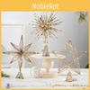 Christmas Modern Minimalist Tree Star Ornament 3d Snowflake Design Decor Festive
