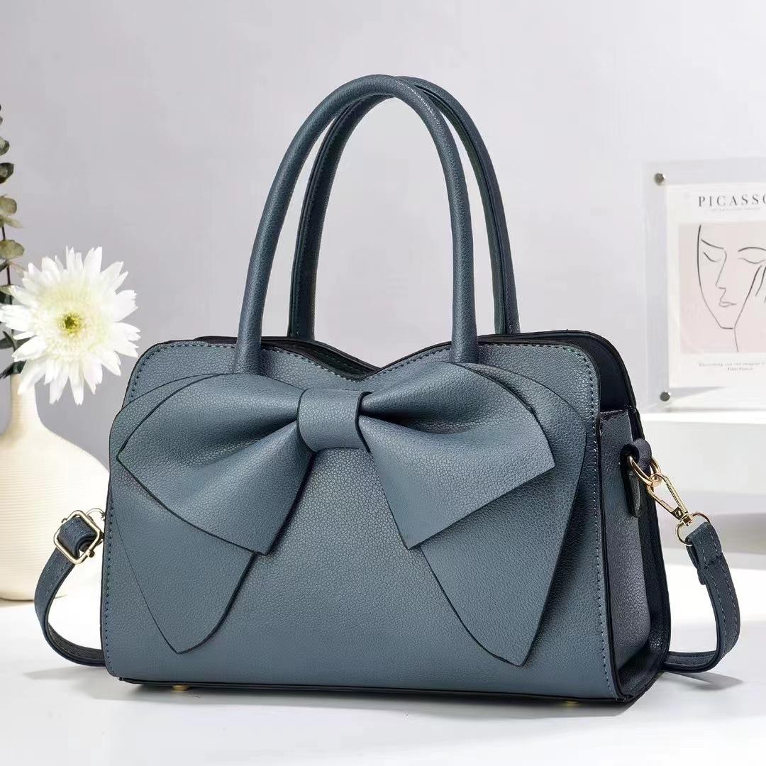 Nieuwe Grote Capaciteit Strik Mode Schoudertas Hoge Uitstraling Niveau Alle Crossbody Tas Mode Licht Luxe Handtas .