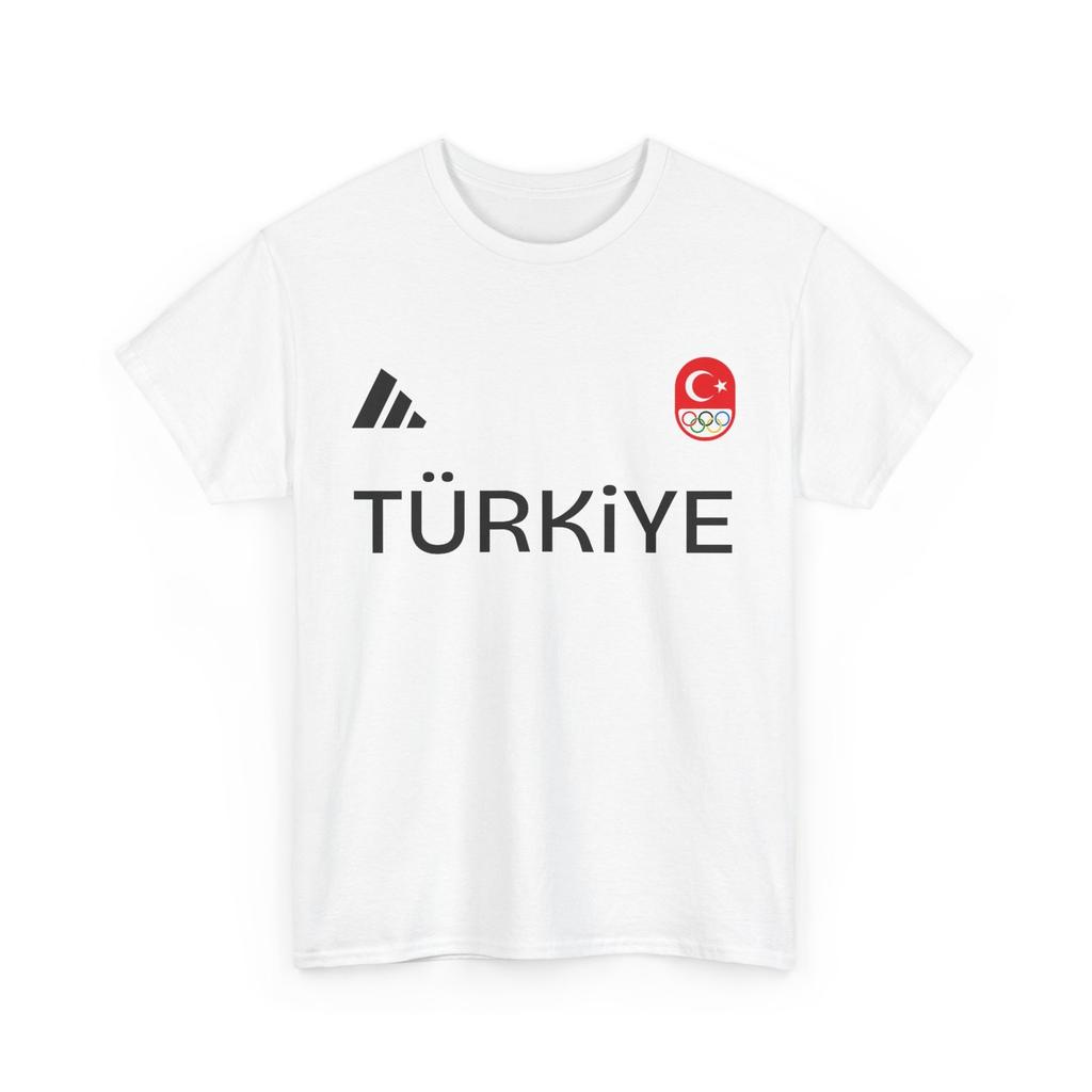 T-shirt Sportiva Bandiera della Turchia Squadra Turca di Tiro