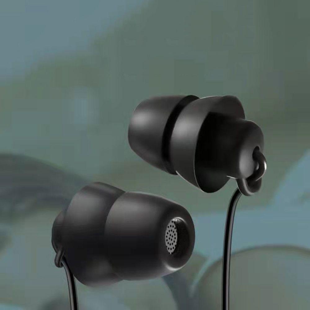 Klinkenstecker mit Mikrofon Geräuschunterdrückung In-Ear-Ohrhörer In-Ear-Kopfhörer Bass-Kopfhörer ASMR Schlaf-Kopfhörer