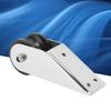 304 Stainless Steel Bow Anchor Roller Heavy Duty Rubber Material Boat Bow Anchor Roller Compact Design Fixed Design