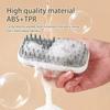 Hair Removal Pet Bath Brush Refillable Shower Gel Cat Grooming Comb  Puppy Cats Shower