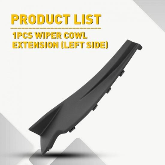 Fit 2013 14-20 Nissan Pathfinder Windshield Wiper Cowl Extension Trim Driver EXV