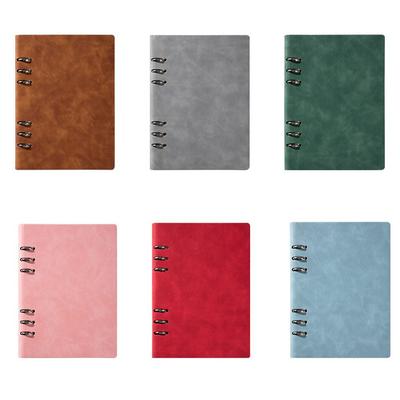 Agenda 6 Holes Loose Leaf Notebook Daily Weekly Planner Journal Notebook Binder Spiral Notebook