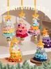 International Yarn Crochet Mini Christmas Tree Car Ornament Gift