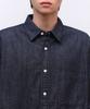 Musinsa Standard Oversized Denim Shirt [Deep Indigo]