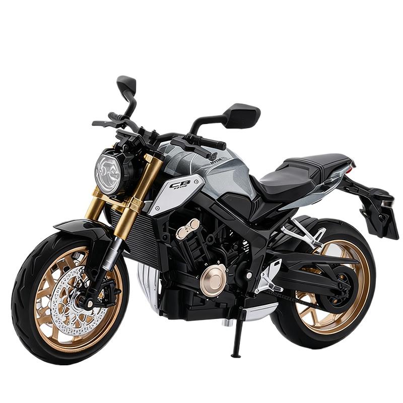 1/12 Honda CB650R E-Clutch Legierung Druckguss Motorrad Modell Fahrzeug Sammlung Ton und Licht Off Road Autocycle Spielzeug Auto