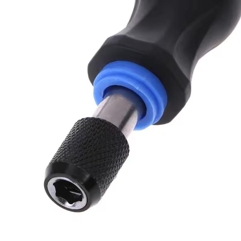 1/4 (6.35mm) Self-locking Screwdriver, with a Fixed Handle for the Blade Head, Suitable for the Multifunctional Drill Controller
