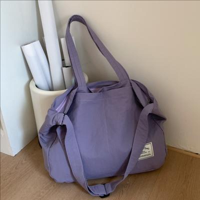 New Casual Shoulder Messenger Bag Women's Large-capacity Canvas Bag Commuter Tote Bag Versatile Underarm Bag