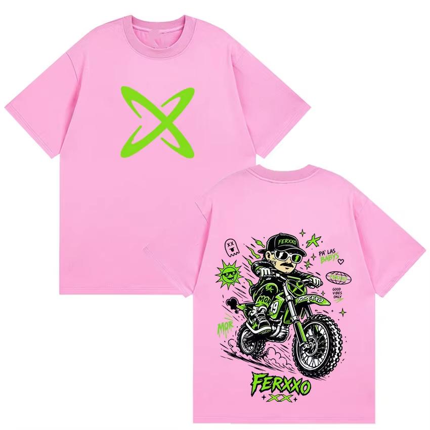 2026 Album T-Shirt Printed with Feid Vs Ferxxo Falxo, Unisex High-Quality Casual Loose Crew Neck Short Sleeve Cotton Outfit for Summer T-Shirt