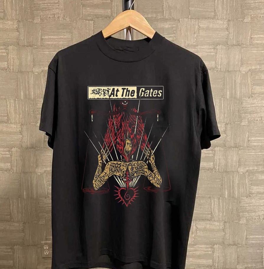 NEW AT THE GATES Album Unisex Cotton T-Shirt Full Size ED740 XXL