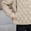 Mode Frau Kurze Parkas Winter Neue in Mäntel Mit Kapuze Beiläufige Lose Dicke Warme Dame Jacken Winter Oberbekleidung