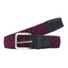 Jack And Jones Mens Braided Leather Belt