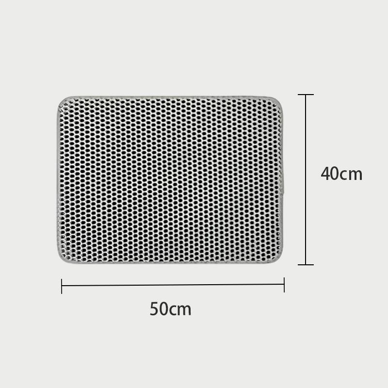 Cat Litter Mat Pet Toilet Waterproof Double Layer Pet Litter Box Mat Non Slip Sand Cat Washable Mat Clean Pad Pet Clean Supplies