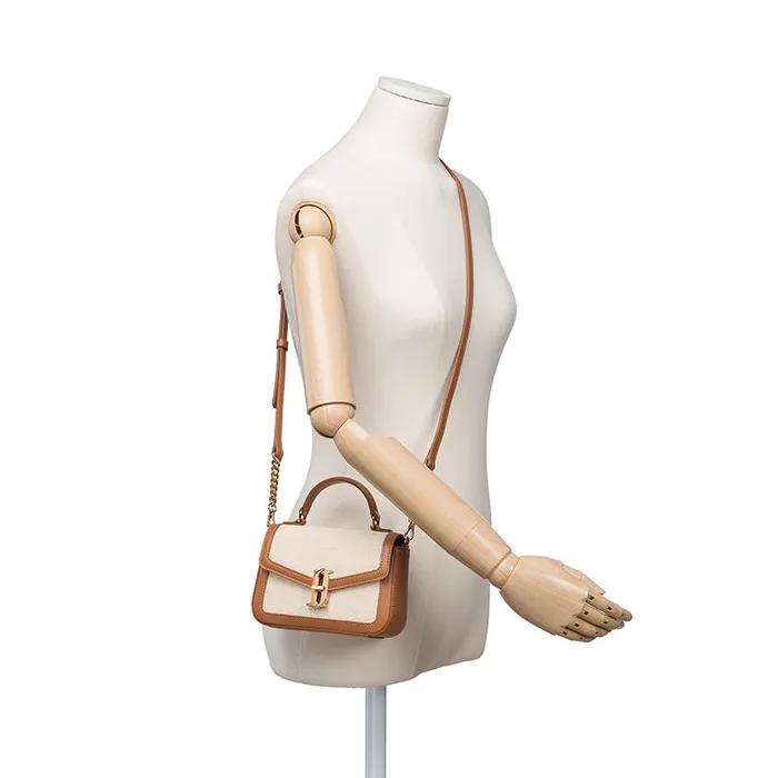JOELLE FALLIN Canvas MINI Satchel TA (JHNCHD3BF862TA270)