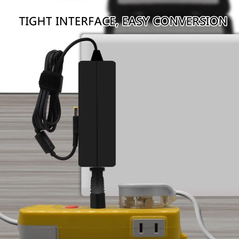 EU4.0MM zu IEC320C7 Stromadapter-Konverter, Europäischer 2-poliger Stecker EU4.0 zu IEC320 C7 Buchse Konvertierungsstecker PVC