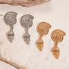 Shell Pattern Conch Earrings High-end Niche Exaggerated Unique Earrings for Women