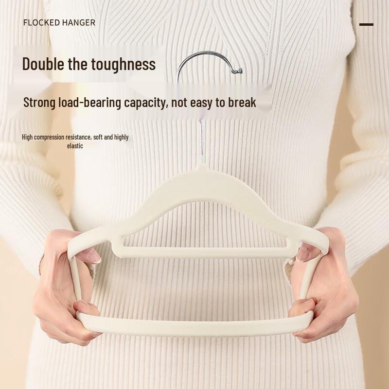 Miflame Velvet Flocked Non-Slip Hangers