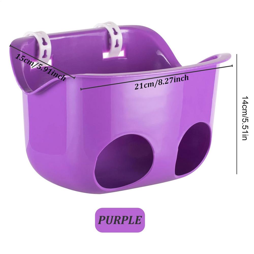 Kids Bike Doll Seat Basket With Holder Straps For Kid Bicycle Handlebar Decorate Baby Bicycle Baby Seat Doll Seat Basket