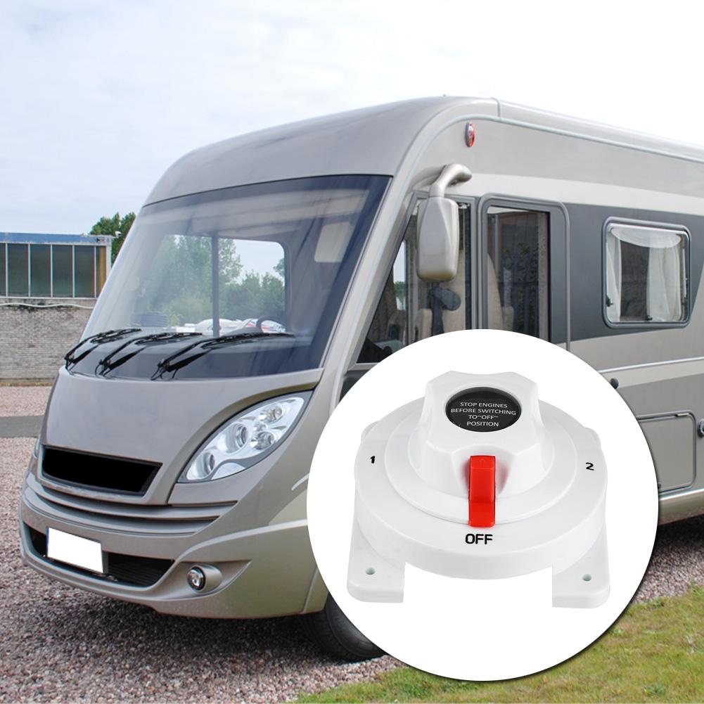 12 36V BOTH Off Dual Battery Isolator Selector Switch for Boat RV Caravan Yacht