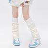 Winter Leg Warmers Long Socks Women'S Autumn Winter Legs Warmers Knitted Foot Cover Crochet Socks
