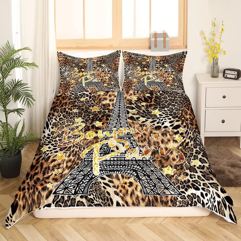 Set Biancheria da Letto Decorativo a Tema Pesca e Caccia per Bambini, Dimensioni Matrimoniale, Copripiumino per Ragazzi, Decorazione Camera da Letto Adolescenti, Set da 3 Pezzi, Senza Piumone