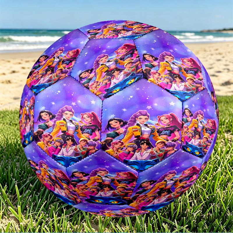 Singer Print Size 5 Soccer Ball, PU Wear Resistant Football for Match Training and Daily Practice, Birthday Gift for Soccer Fans