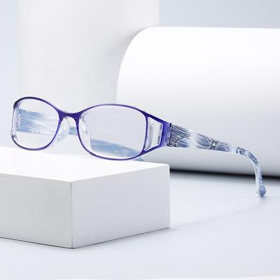 Occhiali da Lettura alla Moda per Donna Trendy Stampati Anti Luce Blu Occhiali da Correzione Uomo