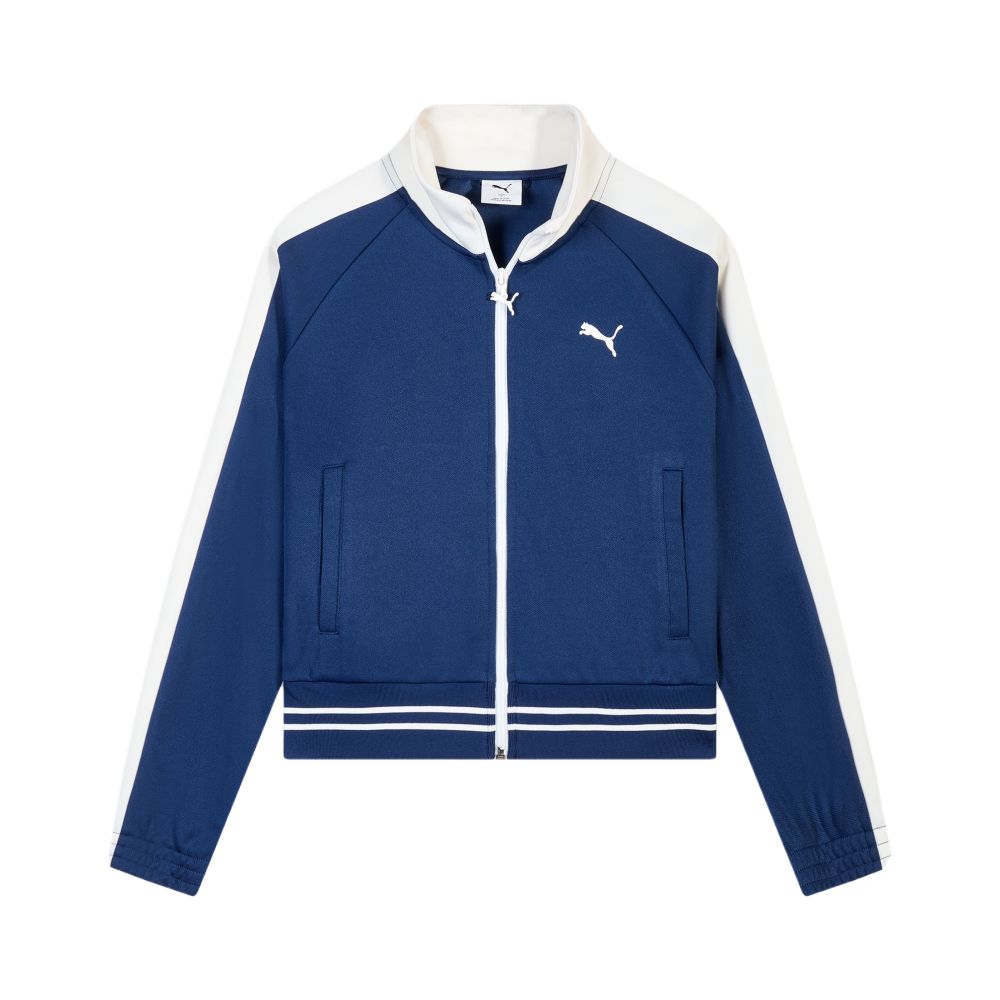 Puma T7 FW25 Пике Спортивная куртка на молнии с длинным рукавом Дышащая Женские куртки 638392-49 M