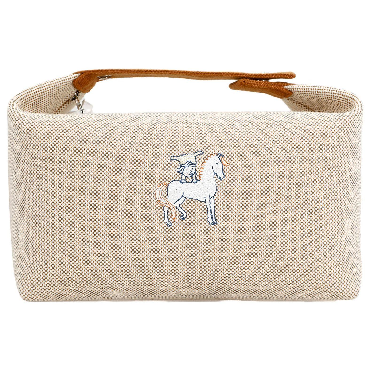 

Hermes Bride-A-Brac Cabriole Полотно Бавовна Сумка-тоут Унісекс Сумки-тоут Помаранчевий H103587M04 Large