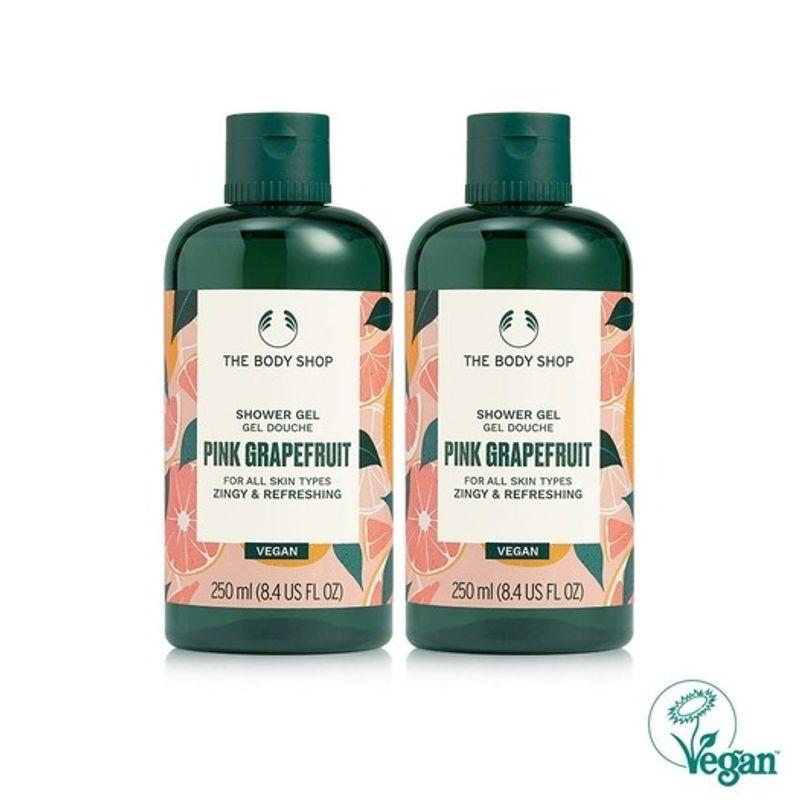 The Body Shop Pink Grapefruit Shower Gel 250ML Duo Set (880002) FREE
