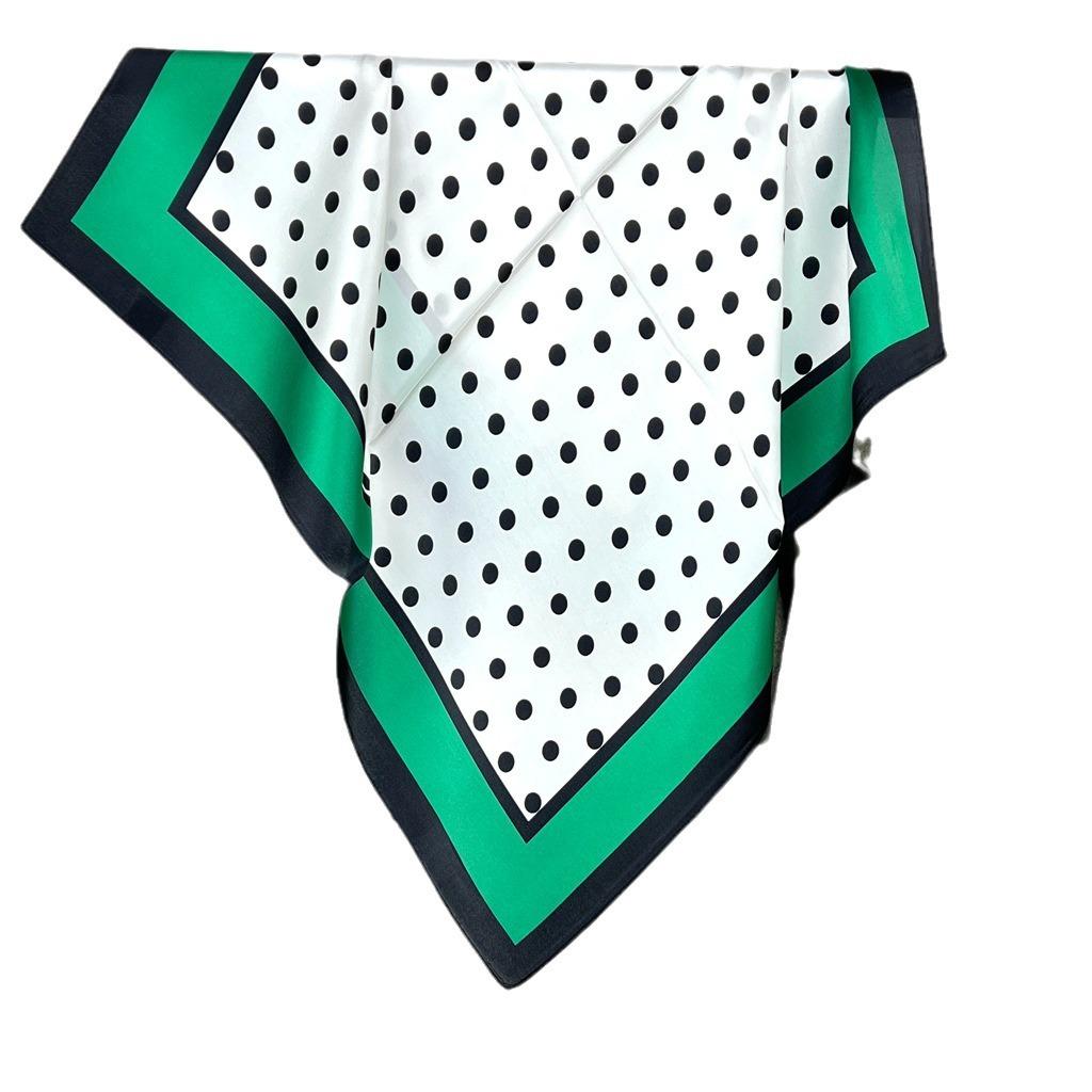 Spring And Autumn Mulberry Silk Square Scarf Silk Scarf Women'S Versatile Foreign Style Silk Small Scarf Thin Scarf Scarf