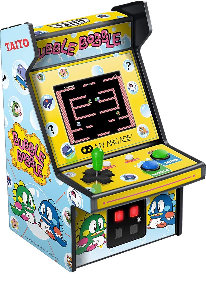 

MyArcade Retro Bubble Bobble Yellow 6.75 Mini-Game, (DGUNL-3241)