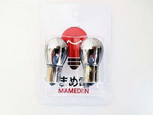 

MAMEDEN Покрытая колба Скрытый Янтарный Набор из 2 Штук Настоящий Хром (2: S25 Угол штифта 150°)