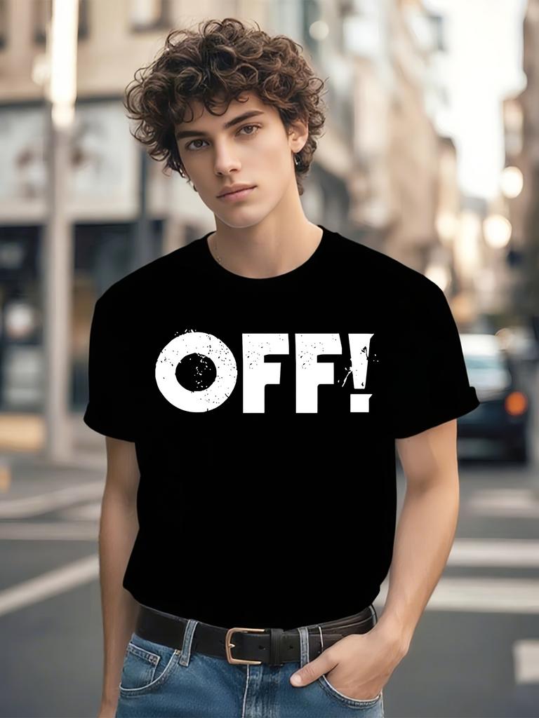 OFF! Licensed Rock Band T-shirt - Punk Graphic Tee